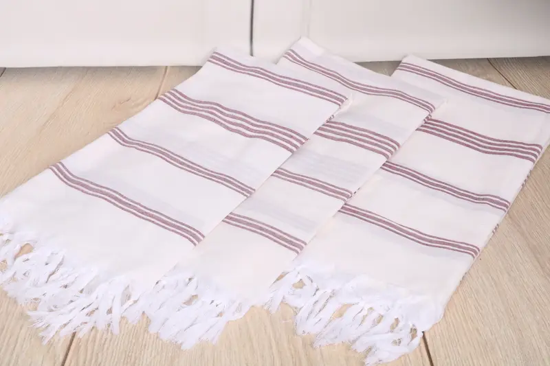 Housewarming Gift, Custom Towel Beach, 70x40 Cotton Striped Towel, Spa Towel, Valentines Day Gift, Bridesmaid Gift Towel, Best Friend Gift - 6
