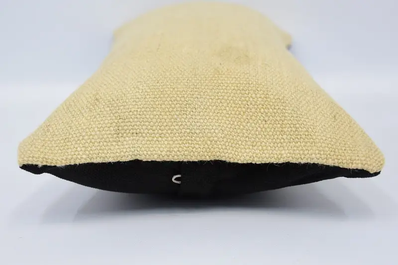 Vintage Pillow, Pillow for Sofa, Gift Pillow, Pillow, Meditation Cushion Case, 8x16 Beige Cushion Cover, Nomadic Cushion - 5