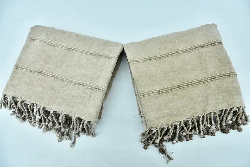 Toalla de cajas de regalo, regalo de despedida de soltera, toalla de algodón lavado de piedra de 68x40, decoraciones de despedida de soltera, toalla turca absorbente, toallas de piscina - 4