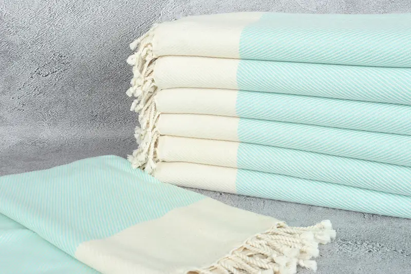 Housewarming Gift, Personalised Gift, Beach Towel Personalized, Bath towel, Turkish bath towel, Turkish Bath Towel Set, 70x40 Cotton Striped Towel - 2