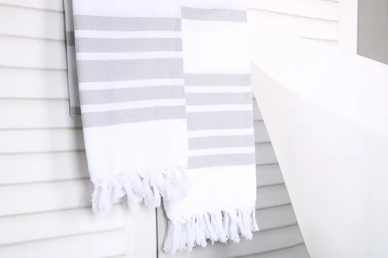 Bachelorette Favors Beach, 70x40 Cotton Herringbone Towel, Beach Towel Bulk, Bridesmaid Favors, Personalized Gifts, Turkish Towel Beach - 8