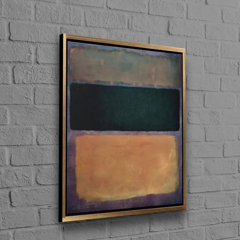 モダンな抽象キャンバス: ロスコ風の高級アートプリント