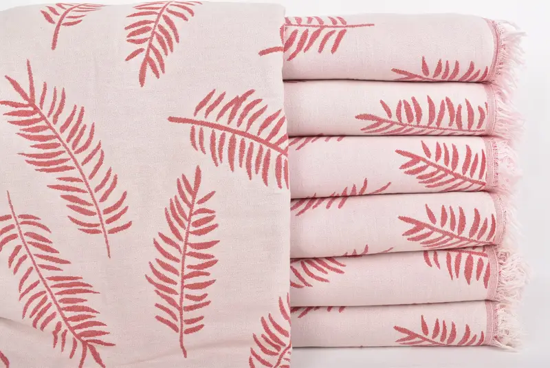 Boho Throw Blankets, Organic Throw, Shower Curtain, Decorative Blanket, 88x80 Cotton Floral Patterned Towel, Throw Blanket Couch, Gift For The Home - 2