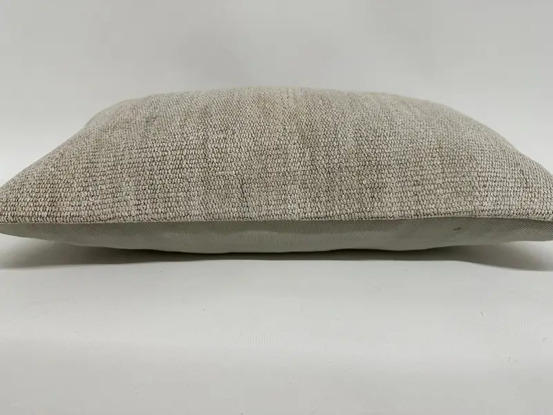 Kilim -Kissenabdeckung, 12x20 weißer Kissengehäuse, Vintage -Kissen, Kissen, Kissen für Couch, Designer -Wurfkissen, Bolsterkissenabdeckung - 5