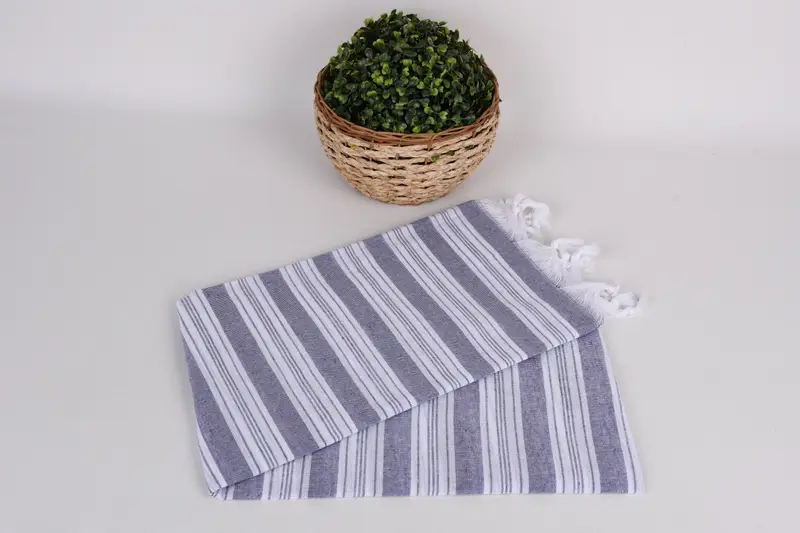 70x40 Cotton Striped Towel, Home Decor Towel, Bachelor Bachelorette Party Favors, Absorbent Turkish towel, Custom Gift, Girls Weekend Favors - 4