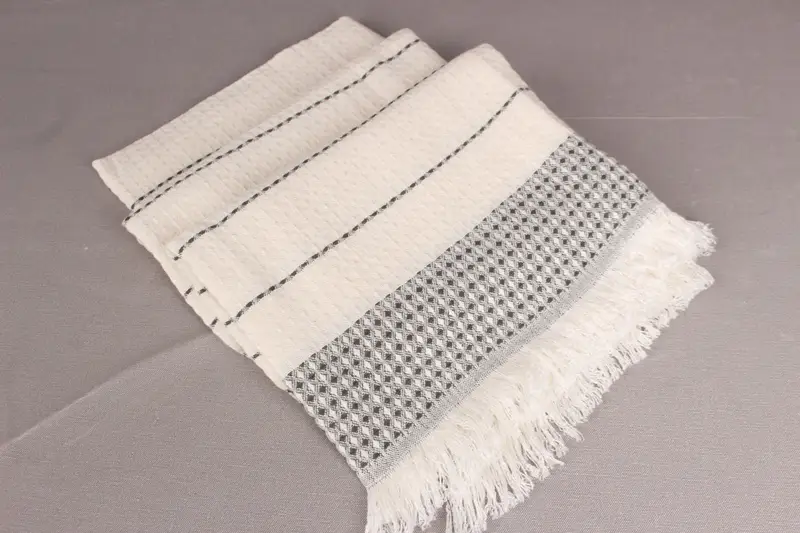 Eco-friendly Turkish peshtemal towel, Bachelorette Party Favors, Gift For Him, Embroidery Towels, 70x40 Cotton Waffle Towel, Organic towel - 7