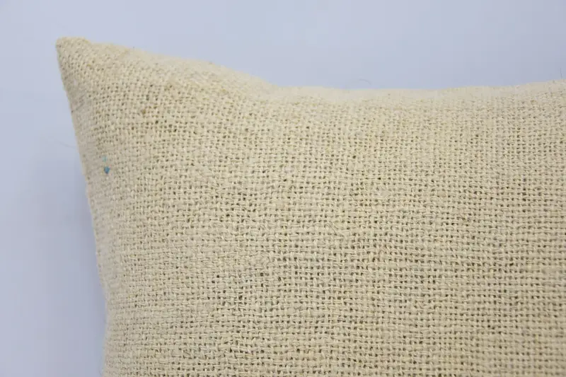 Pillow for Couch, Wool Kilim Pillow Pillow Case, 16x16 Beige Cushion Case, Kilim Pillow, Ethnical Kilim Rug Pillow, Pillow Case - 2