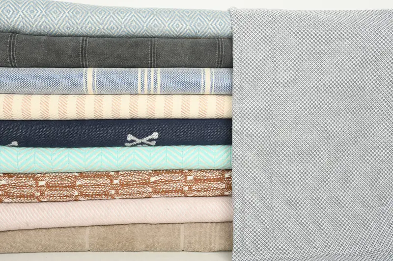 Turkish Hand Towel, Monogram Hand Towel, Handmade Gift, Gym Towel, 40x20 Cotton Set of 10 Towel, Valentines Day Gift For Him, Bridesmaid Gifts - 2