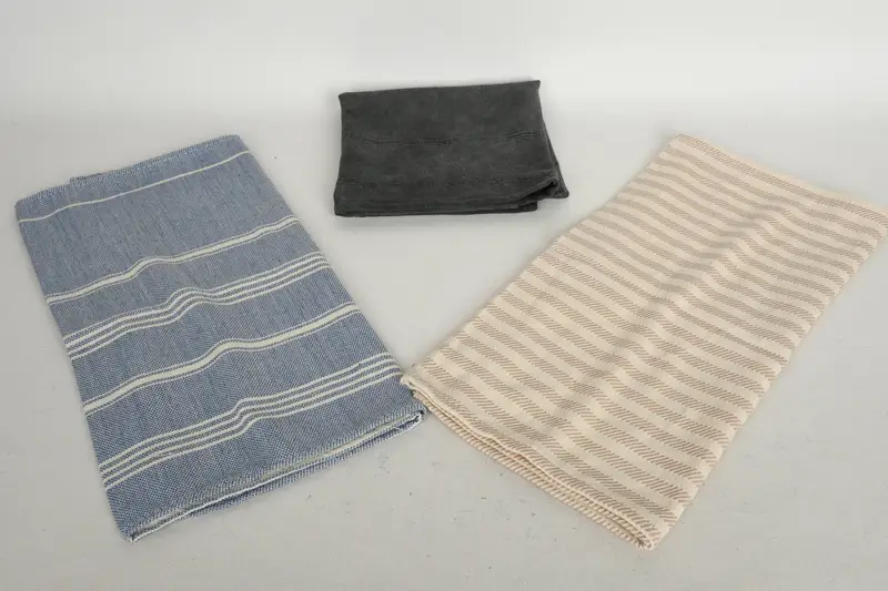 Turkish Hand Towel, Monogram Hand Towel, Handmade Gift, Gym Towel, 40x20 Cotton Set of 10 Towel, Valentines Day Gift For Him, Bridesmaid Gifts - 5