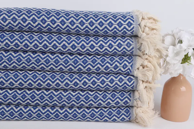 Gift For Best Friend, Sand-resistant towel, Bridesmaid Gift Towel, 70x40 Cotton Diamond Towel, Monogrammed Turkish Towel, Turkish Towel USA - 3