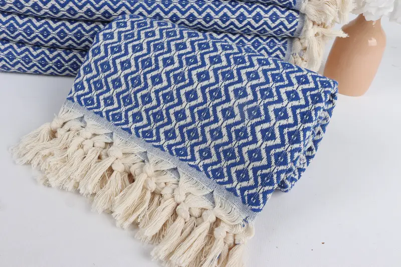 Gift For Best Friend, Sand-resistant towel, Bridesmaid Gift Towel, 70x40 Cotton Diamond Towel, Monogrammed Turkish Towel, Turkish Towel USA - 4