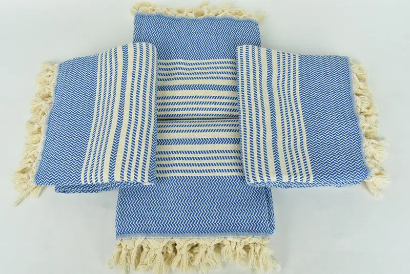 Gym Towel, 70x40 Cotton Striped Towel, Custom Name Towel, Wedding Hand Made Gift, Fouta towel, Customized Towels, Sand-free towel, Turkish Towel USA - 6