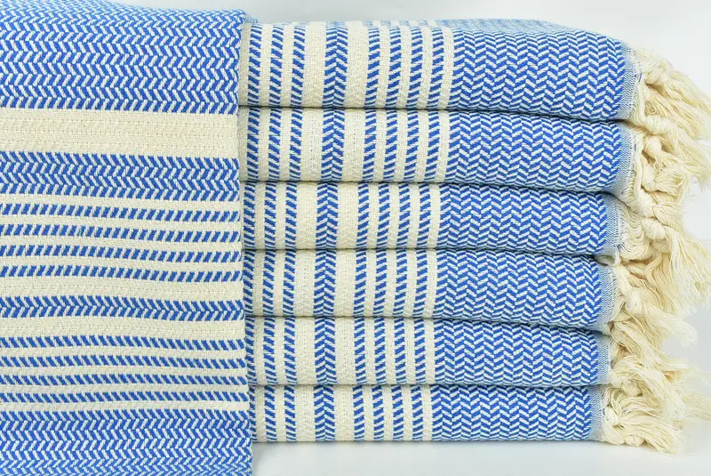 Gym Towel, 70x40 Cotton Striped Towel, Custom Name Towel, Wedding Hand Made Gift, Fouta towel, Customized Towels, Sand-free towel, Turkish Towel USA - 1
