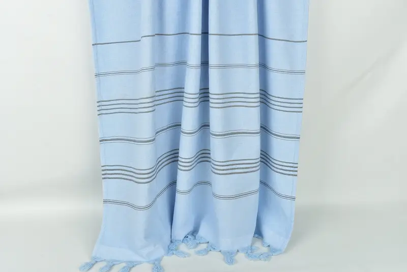 Handwoven Turkish Towel, 68x36 Cotton Striped Terry Towel, Bridesmaid Proposal Gift, Best Beach Towel, Beach Towel Bulk, Bridesmaid Gift Towel - 8