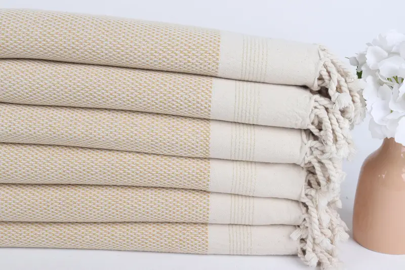 Bridal Shower Favor, Bachelorette Party Gifts, Organic Turkish towel, 68x40 Cotton Striped Towel, Beach Towel Gift, Beach Towel Monogram - 3