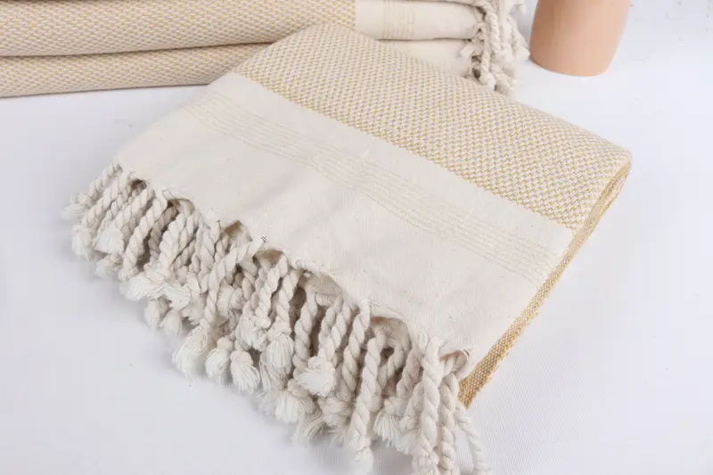 Bridal Shower Favor, Bachelorette Party Gifts, Organic Turkish towel, 68x40 Cotton Striped Towel, Beach Towel Gift, Beach Towel Monogram - 5
