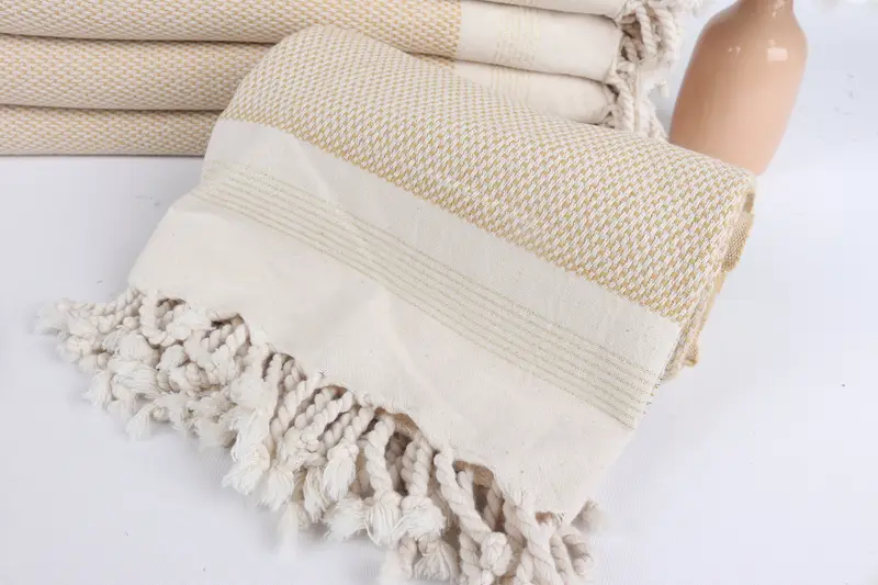 Bridal Shower Favor, Bachelorette Party Gifts, Organic Turkish towel, 68x40 Cotton Striped Towel, Beach Towel Gift, Beach Towel Monogram - 4