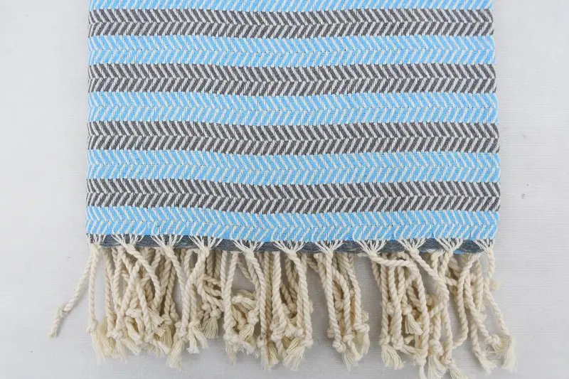 Custom Gifts, Girls Weekend Getaways Gifts, Turkish bath towel, Turkish Towel Beach, Sand-resistant towel, 70x40 Cotton Herringbone Towel - 5