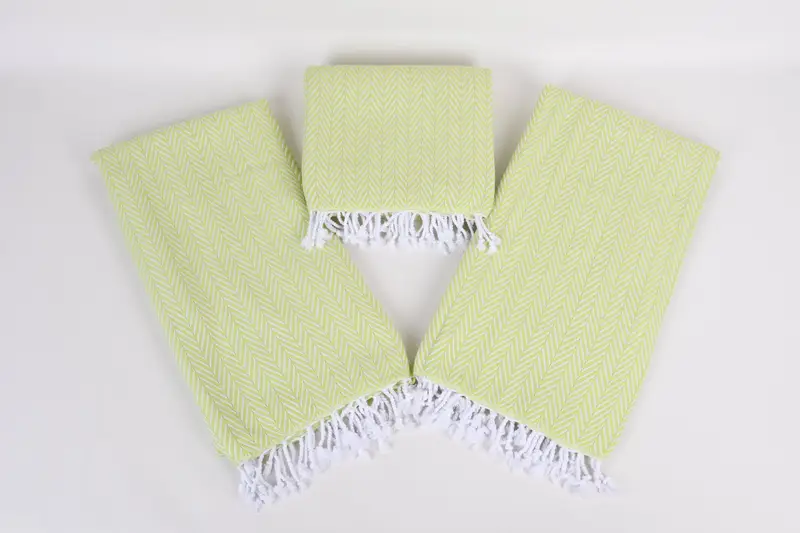 68x40 Pamuk Zig Zag Zag havlu, yumuşak havlu, plaj boyutu havlu, banyo havlu, eşarp havlu, kişiselleştirilmiş havlu, spor salonu havlu, kişiselleştirilmiş nedime hediyesi - 6