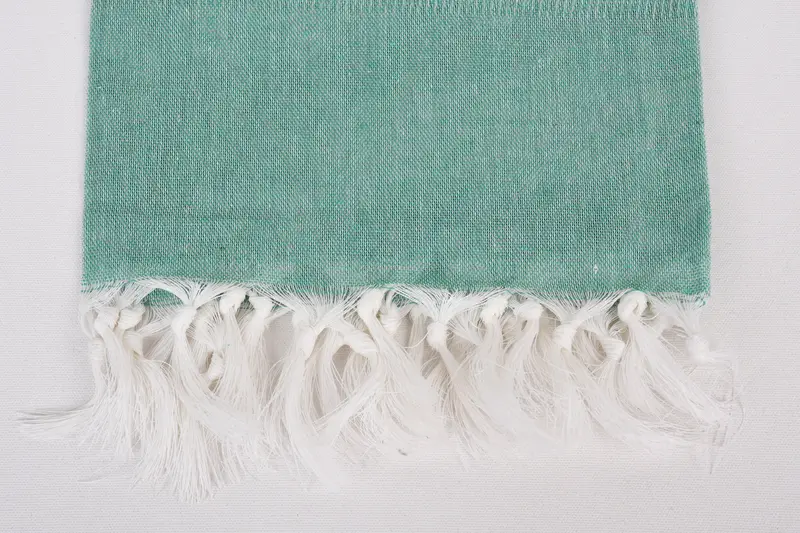 Embroidery Towel, Spa Towel, Handmade Gift, 68x40 Cotton Striped Towel, Quick-Dry Beach Towel, Wedding Gifts Towel, Wedding Towel, Peshtemal Towel - 3