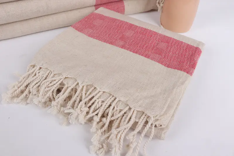 Bachelorette Party Favors Beach, 70x36 Linen Striped Towel, Travel towel, Beach Wedding Favor, Bridal Shower Favors, Large Turkish Towel, Yoga Towel - 5