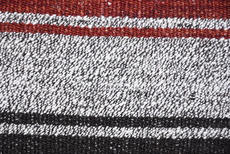 12x24 Red Pillow Sham, Cozy Throw Cushion Case, Gift Pillow, Pillow, Antique Pillows, Vintage Pillow, Handwoven Cushion Cover, Nomadic Pillow Case - 3