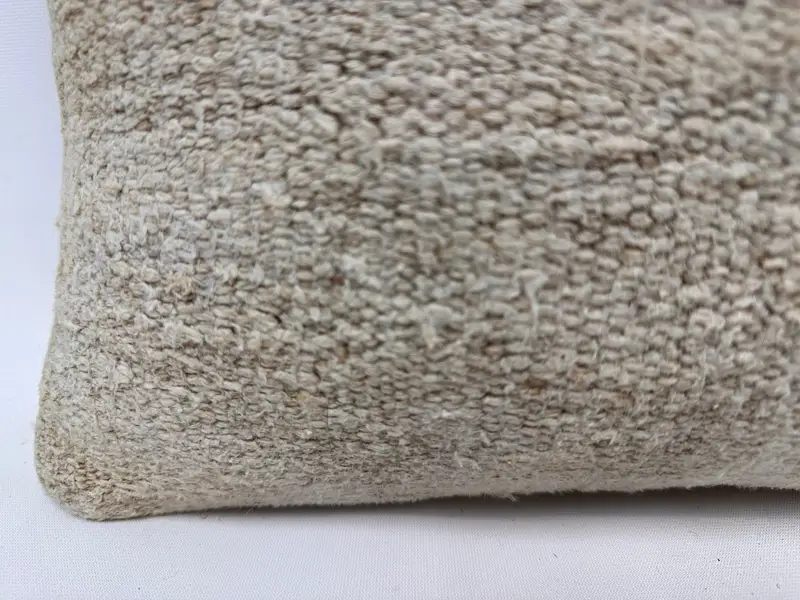 Decorative Throw Cushion, Turkish Pillow, Vintage Kilim Pillow, Cushion, 12x20 White Pillow Cover, Pillow for Couch, Comfy Throw Pillow Cover - 2