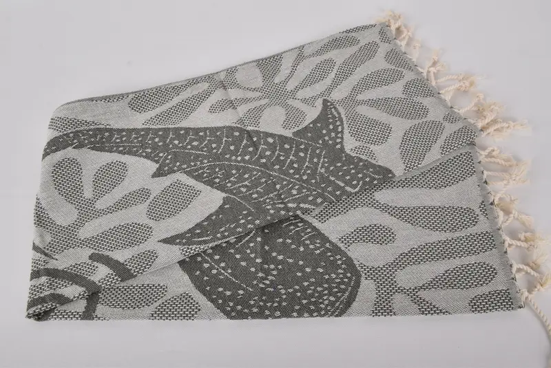 40x18 Cotton Whale Design Towel, Bathroom Towels, Bridal Shower Favors, Bridesmaid Gifts, Personalized Hand Towel, Monogram Towels, Bride Gift - 4