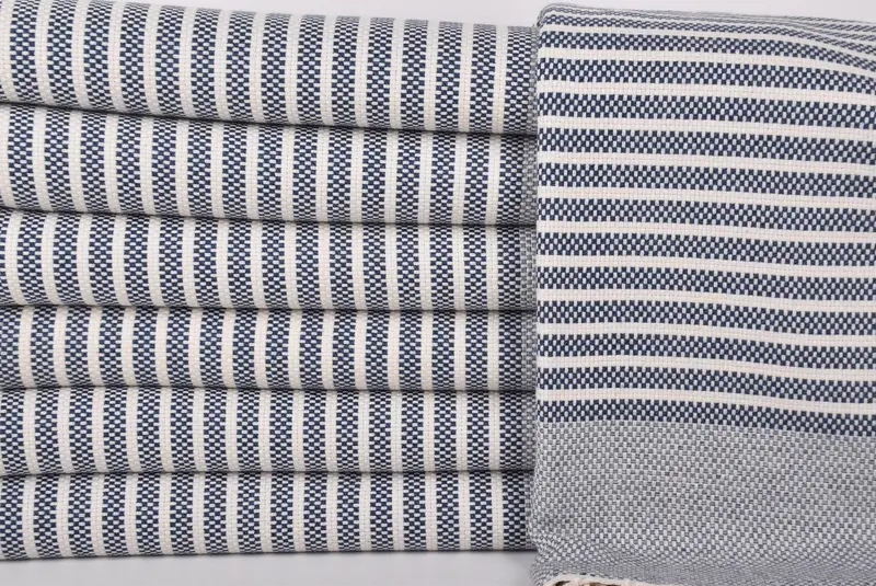 Bridesmaid Gift, Luxury Turkish Bath Towel, Beach Towel Gift, Gifts For Him, Bridesmaid Gifts Personalized, Pool Towels, 76x40 Cotton Striped Towel - 2