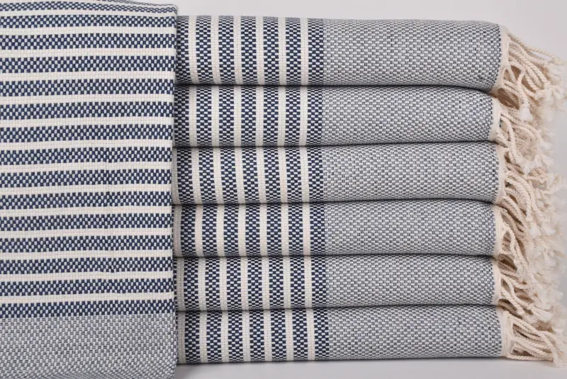 Bridesmaid Gift, Luxury Turkish Bath Towel, Beach Towel Gift, Gifts For Him, Bridesmaid Gifts Personalized, Pool Towels, 76x40 Cotton Striped Towel - 1