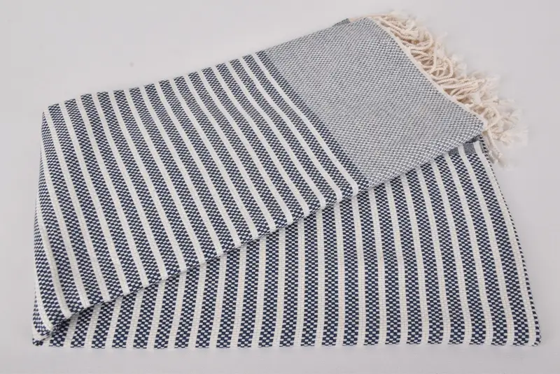 Bridesmaid Gift, Luxury Turkish Bath Towel, Beach Towel Gift, Gifts For Him, Bridesmaid Gifts Personalized, Pool Towels, 76x40 Cotton Striped Towel - 5