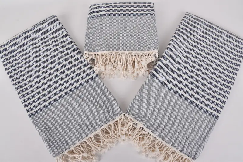 Bridesmaid Gift, Luxury Turkish Bath Towel, Beach Towel Gift, Gifts For Him, Bridesmaid Gifts Personalized, Pool Towels, 76x40 Cotton Striped Towel - 7