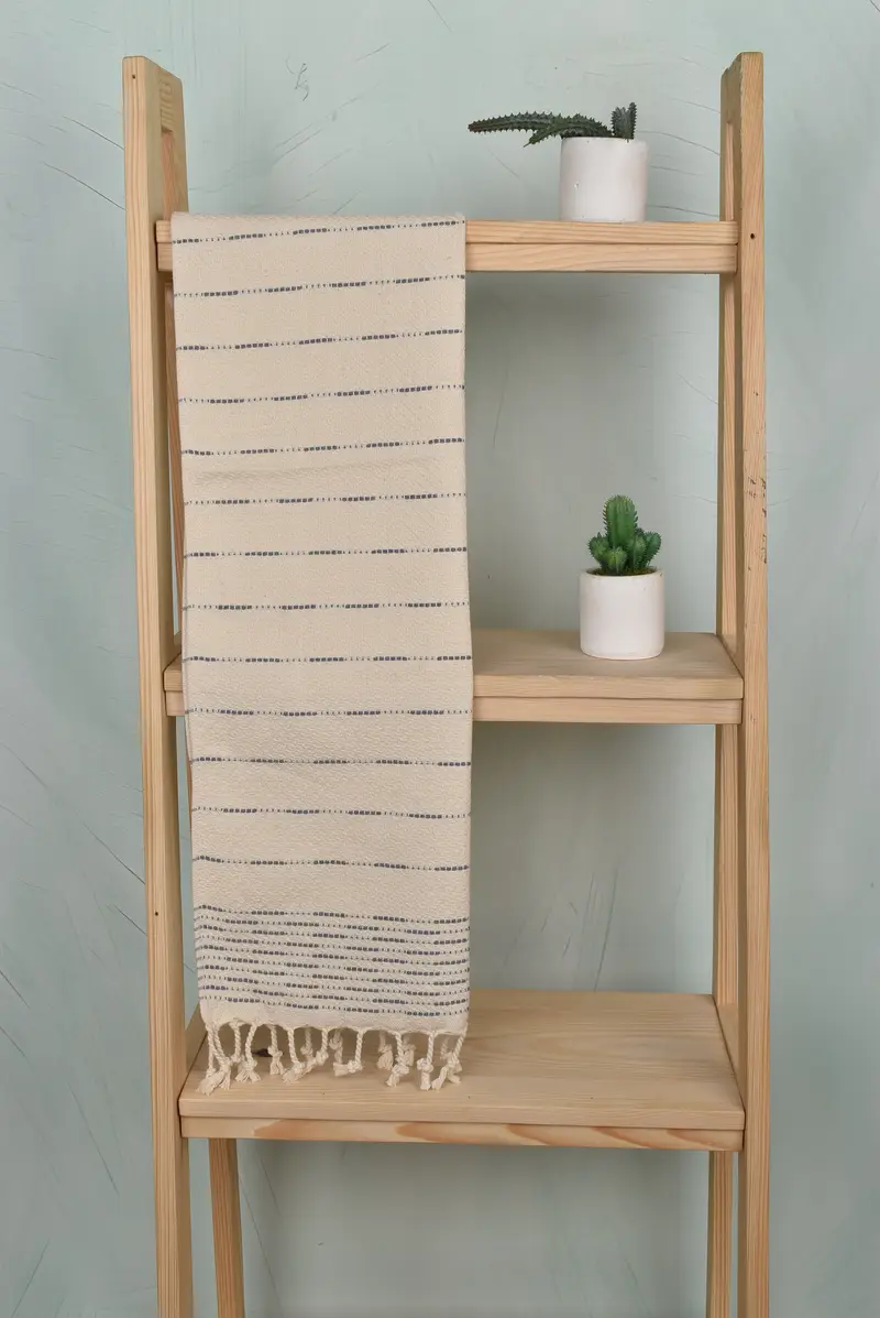 Mutter des Bräutigamgeschenks, personalisiertes Geschirrtuch, personalisiertes Handtuch, Geschenk für ihn, 36x18 Baumwollgestreiftes Designtuch, Monogramm Handtuch - 8