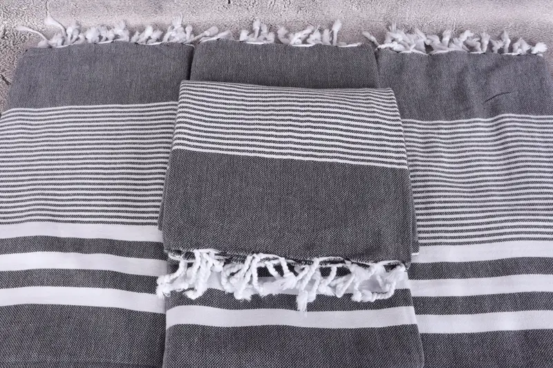 Peshtemal Towel, Bachelorette Towel, Custom Wedding Gift, Best Wedding Gift, Unique Gift, 70x40 Cotton Striped Towel, Bath towel, Luxury towel - 4