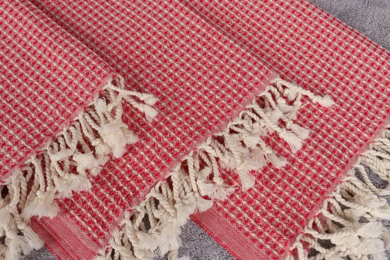 44x22 Cotton Waffle Towel, Summer Gift, Custom Hand Towel, Personalized Kitchen Towel, Home Decor Gifts, Turkish Towel, Personalized Dish Towel - 5