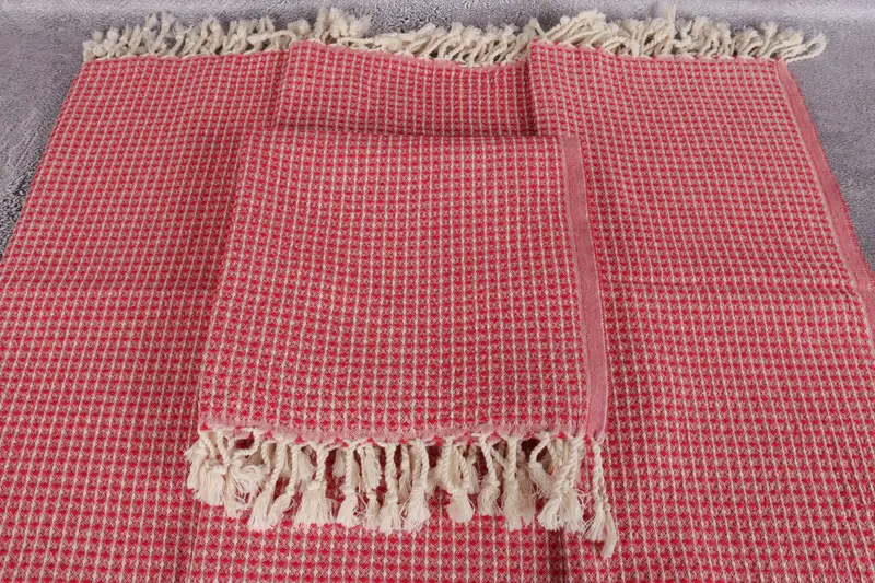 44x22 Cotton Waffle Towel, Summer Gift, Custom Hand Towel, Personalized Kitchen Towel, Home Decor Gifts, Turkish Towel, Personalized Dish Towel - 4