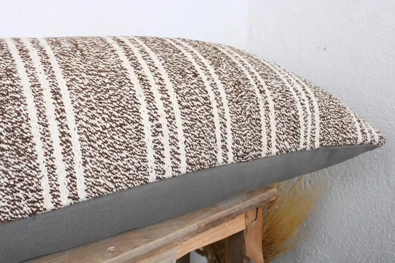 Interior Designer Pillow, Cushion, Vintage Pillow Cover, Boho Pillow Sham Cover, Bed Pillow Cover, Boho Pillow, 16x43 White Pillow Case - 6