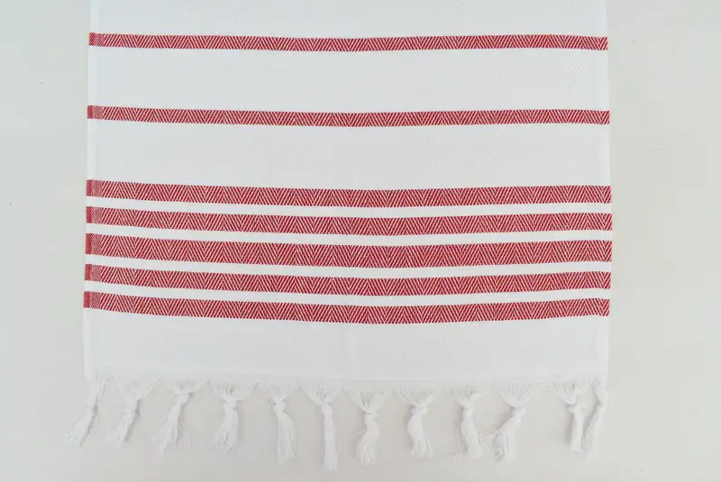 36x24 Cotton Herringbone Towel, Turkish Towel Hand Towel, Monogram Hand Towel, Kitchen Towel, Holiday Towel, Gift For Bride, Custom Name Towel - 6