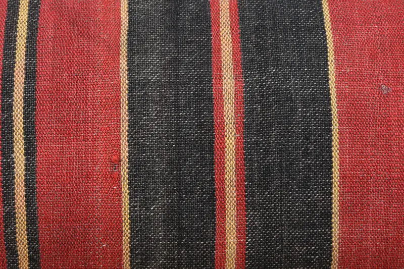 Kilim Cushion Sham, Pillow for Sofa, Boho Throw Cushion Case, Pillow Sham, Kilim Pillow Cover, 16x48 Red Cushion Case, Handwoven Pillow - 3