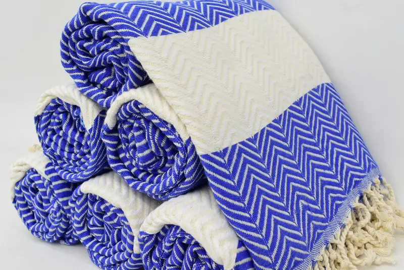 Best Friend Gift Ideas, Organic towel, 70x40 Cotton Zig zag Towel, Personalized Bridesmaid Gift, Bridal Shower Gift, Girls Weekend Getaways Gifts - 7