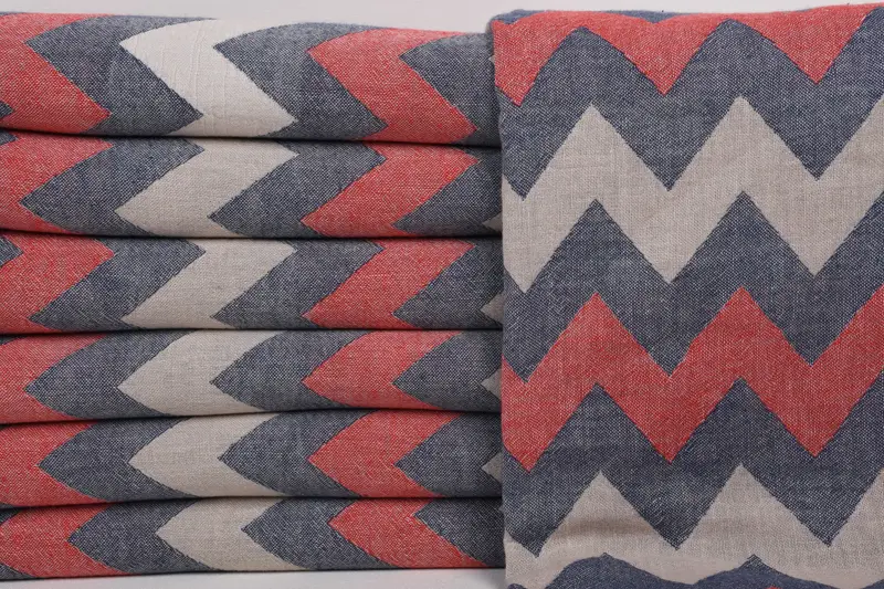 Home Decor Gifts, Grandma Gift, Personalized Wedding Gift, Spa Towel, Organic Towel, Girl Trip Party Favor, Gift For Her, 64x34 Cotton Chevron Towel - 2