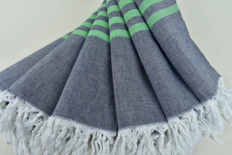Turkish Towel Beach, Towel With Name, Best Friend Gift, 70x36 Cotton Striped Towel, Bachelorette Party Favors, Bachelor Gift, Beach Towel Monogram - 4