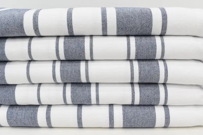 Home Decor Gifts, 68x36 Cotton Striped Terry Towel, Organic Turkish towel, Hammam Towel USA, Bachelor Gift, Summer Gift, Turkish Towel Set - 3