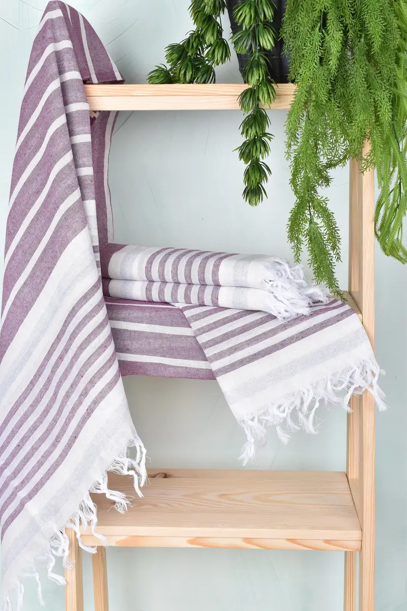 Best Beach Towel, Gift For Bride, Quick-dry towel, Spa Towel, 68x40 Cotton Striped Towel, Bachelorette Party Gifts Bridesmaids, Friends Beach Towel - 6