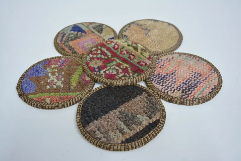 Montaña rusa Kilim roja y verde, montaña rusa única de decoración del hogar Boho