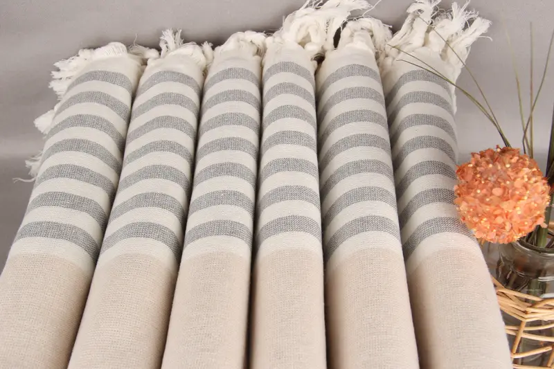 Quick-dry towel, 68x36 Cotton Striped Terry Towel, Quick-Dry Beach Towel, Valentines Day Gift Idea, Wedding Favors, Summer Towel, Custom Name Towel - 3