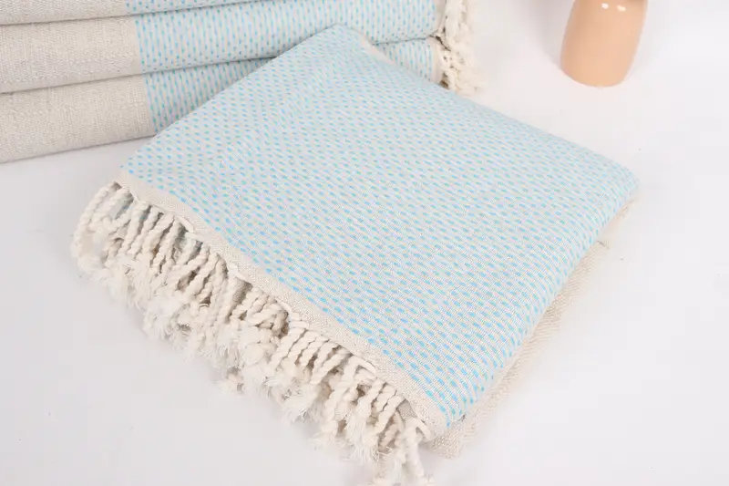 Personalized Gifts, Decorative Blanket, Couch Blanket, 96x96 Cotton Polka Dot Towel, Monogram Beach Blanket, Halloween Blanket, Throw Blanket Couch - 5