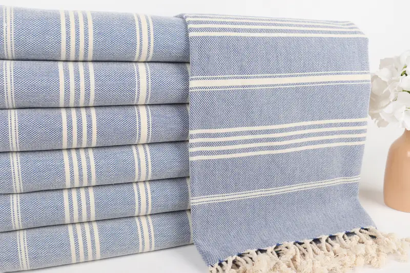 Hammam towel, Bulk Order Towel, Home Decor Gifts, Custom Bath Towel, 70x40 Cotton Striped Towel, Wedding Day Gift For Bride, Bachelorette Party Gift - 2