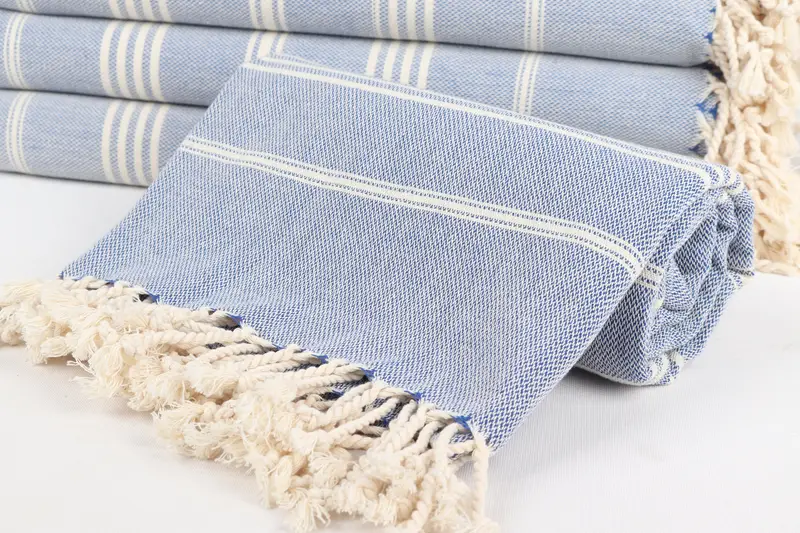 Hammam towel, Bulk Order Towel, Home Decor Gifts, Custom Bath Towel, 70x40 Cotton Striped Towel, Wedding Day Gift For Bride, Bachelorette Party Gift - 4