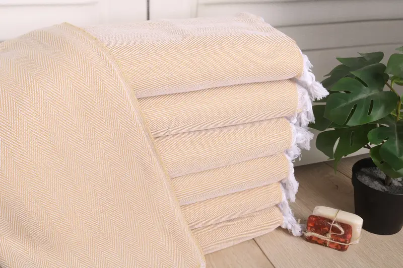 Wedding For Favor, Wedding Favors, Personalized Kitchen Towel, Personalized Gifts, Bridesmaid Towel, 36x18 Cotton Herringbone Towel, Xmas Gifts - 1